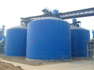 通城水泥钢板库改造