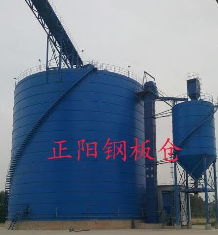 通城大型矿粉钢板库