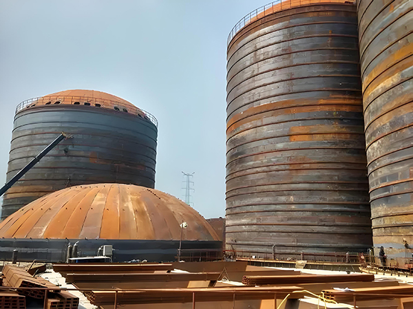 通城焦粉钢板仓